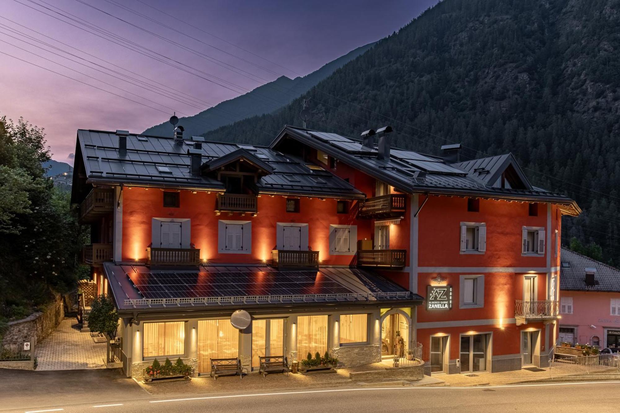 Hotel Garni Zanella Fucine Exterior foto